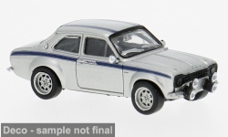 Brekina 19072 - H0 - Ford Escort RS 1800 Mk1 Mexico - silber